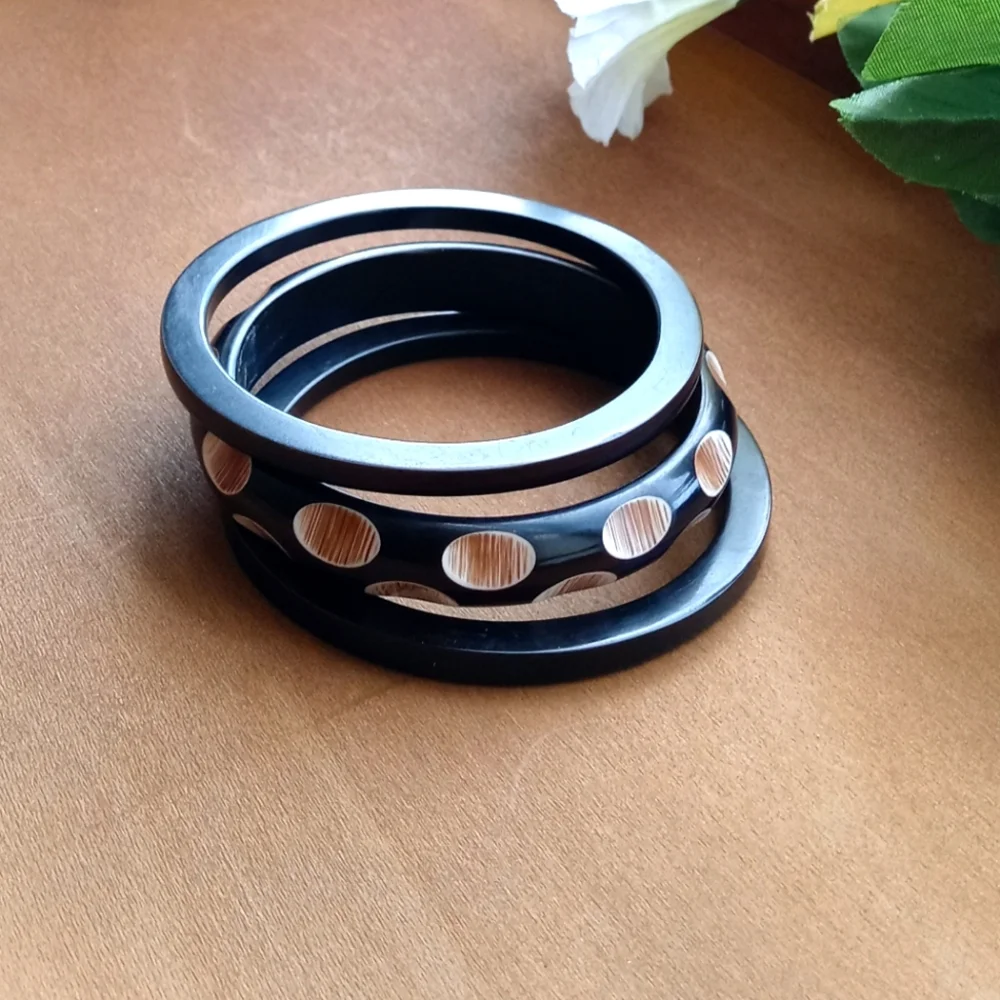 3PC Beautiful Bangle Bracelet Set - Picture 7 of 12